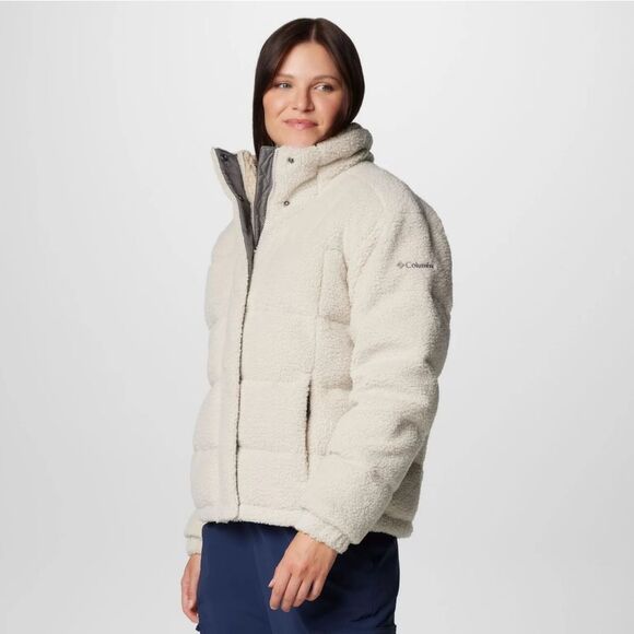 🐢 Columbia Women's Sherpa Ruby Falls™ Novelty Jacket NWT Fuzzy Teddy Bear Coat! - Picture 5 of 17